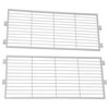 Xtra Storage Shelf Metal Extension Set of Two in White Finish
