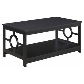 Ring Coffee Table With Shelf