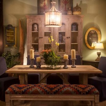 Rustic Dining Room Scape