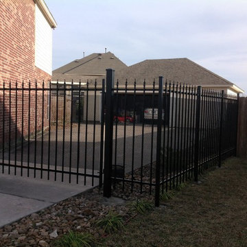 Secure fence and gate