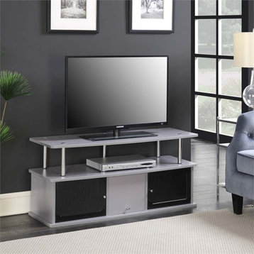 Convenience Concepts Designs2Go 50" TV Stand in Gray Wood Finish