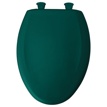 Bemis 1200SLOWT Elongated Closed-Front Toilet Seat and Lid - Teal