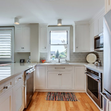 A Small Condo Kitchen Feels Large