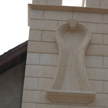 Stucco, veneer stone, brick and ArcusStone
