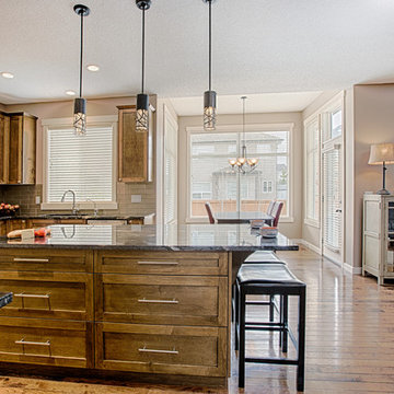 Rustic Kitchen & Main Floor