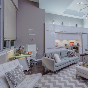 Long Island City Loft Living Room