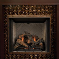 Majestic LCUF Lo-Rider Series 37'' x 34'' VENT FREE Firebox - Indoor Fireplaces
