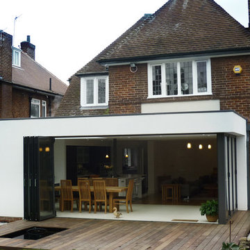 Eclectic House Exterior