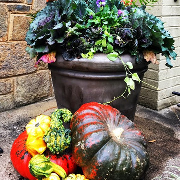 Fall Container Garden Design