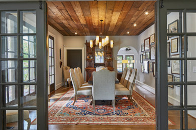 Inspiration for a dining room remodel in Dallas