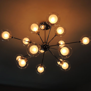 Ceiling Light in in Award Winning Contemporary Penthouse
