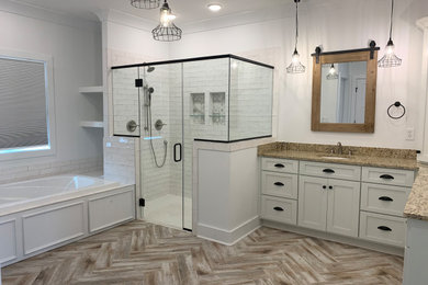 Example of a bathroom design in Other