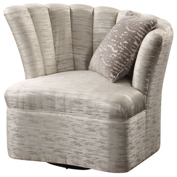 Athalia Chair, Shimmering Pearl