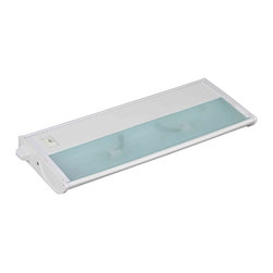 Maxim Lighting - Maxim Lighting CounterMax 13" 2-Light Under Cabinet Kit in White - Undercabinet Lighting