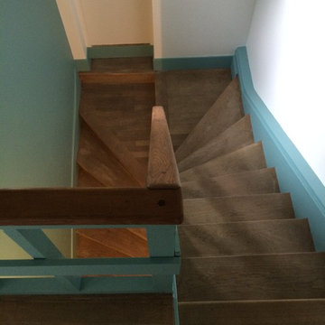 peinture escalier