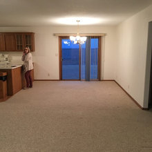 living room/dining room