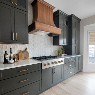 Fox Point Kitchen Transformation: Walnut Elegance
