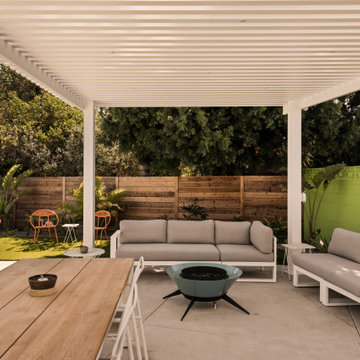 Tropical Modernism - ADU, Backyard remodel and an Addition in Burbank