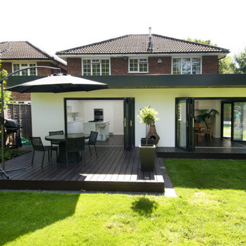 Large cantilevered extension in Beckenham