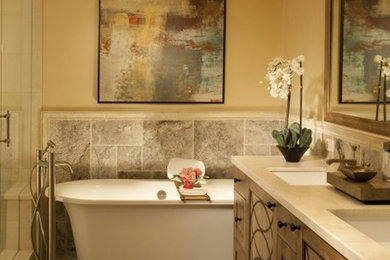 Inspiration for a bathroom remodel in Denver