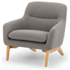 Anders 30" Fabric Chair, Foggy