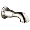 Hansgrohe 06088 C Non-Diverter Tub Spout Wall Mount - Rubbed Bronze