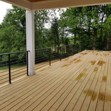 Interior Welded Horizontal Railing