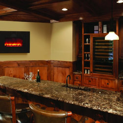 Amantii Wall Mount Electric Fireplace 38" - Indoor Fireplaces