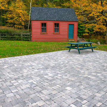 Custom Stone Wall & Lush Garden Project