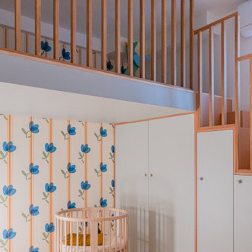 Aménagement chambre enfant avec mezzanine
