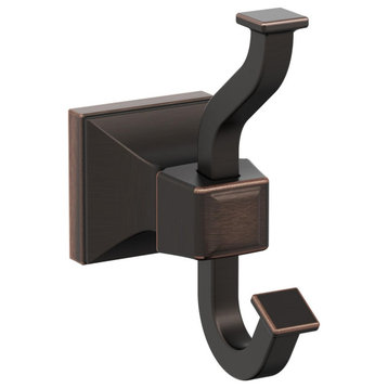 Mulholland Traditional Single Robe Hook, Oil Rubbed Bronze