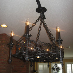 Wrought Iron Ideas - Chandeliers