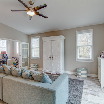 East Nashville Foursquare family room addition