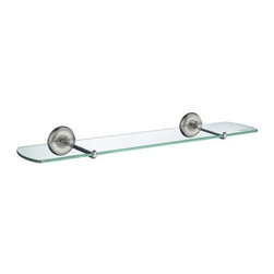 Smedbo VILLA 24" Glass Shelf K247 - Bathroom Accessories
