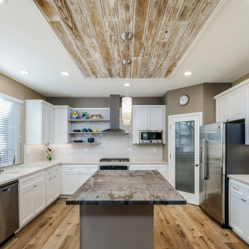 Reclaimed Wood Kitchen Remodel