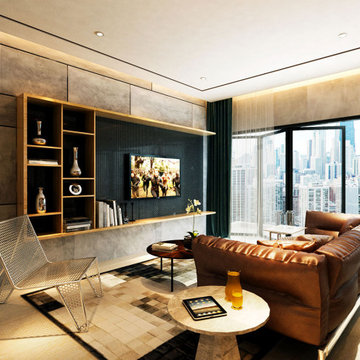 Axventure Residences Modern Industrial Apartment