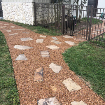 Stone and Rock Walkways