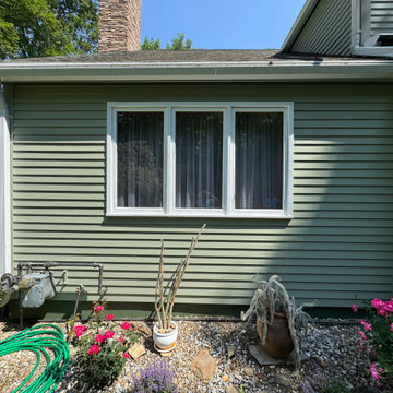 Before - 3-lite casement window - Storrs, CT