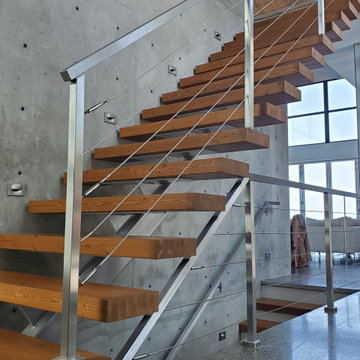 Interior Wire Rope Railings
