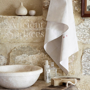 Powder Rooms (Mediterranean Style)