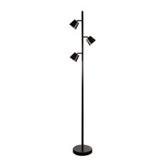 Kylo 3-Light LED Floor Lamp, Matte Black