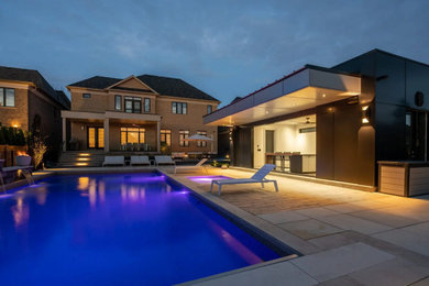 Example of a pool design in Calgary