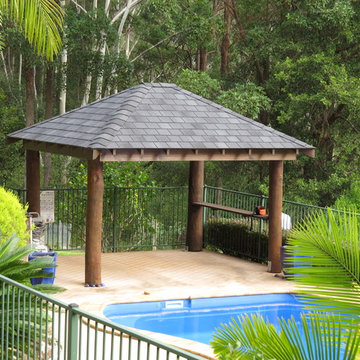 Asphalt Shingle Huts