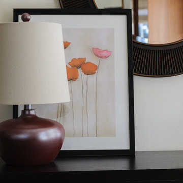 Citrus Contemporary Living & Dining Room