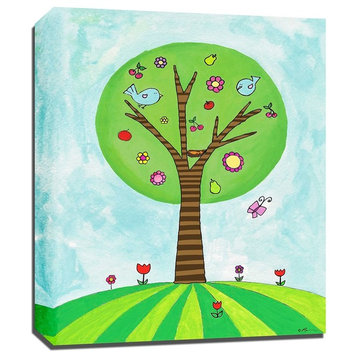 Tree in Spring, 18"x24" Canvas