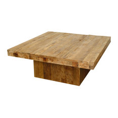 Maxim Square Coffee Table, Natural