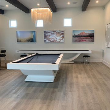 Theseus Custom High End Pool Table And Shuffleboard