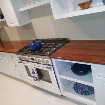 mahogany counter top