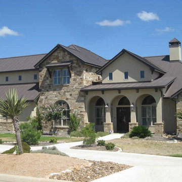 Aged Bronze Metal Roofs