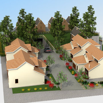 Built a 3D Model for Retaining Wall to Block the Flood Water from a nearby River